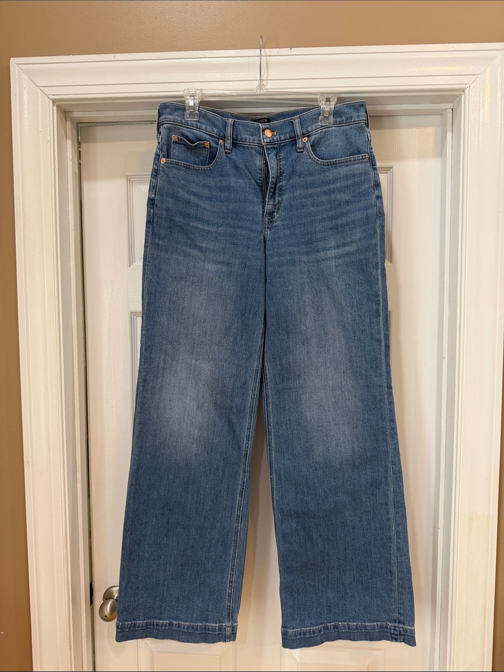 J crew factory. Classic Wide-Leg. Sz 8/29 TALL. EUC.